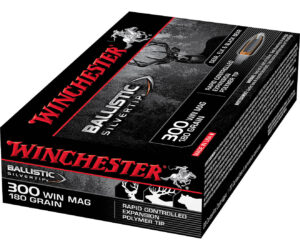 Winchester Supreme Ballistic Silvertip .300 Winchester Magnum 180-Grain Rifle Ammunition 200rnd