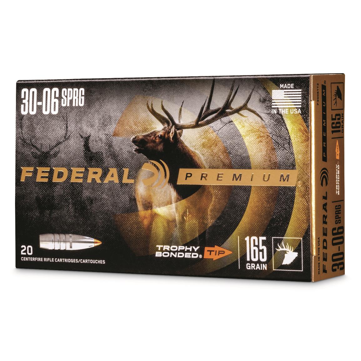 Buy Federal 30-06 Springfield TBT 165 Grain Online