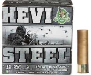 500rds of HEVI-Shot Turkey 12 Gauge Steel Shotshells
