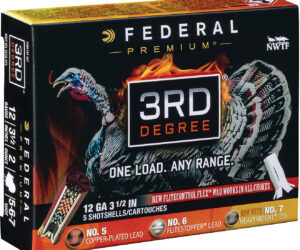 50rds of Federal Premium 3rd Degree 12 Gauge Shotshells