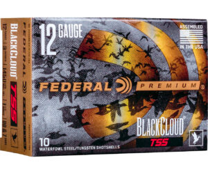50rds of Federal Premium Black Cloud TSS 12 Gauge Shotshells
