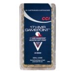 CCI Game Point 17 HMR Ammo 20 Grain Jacketed Soft Point 500rds