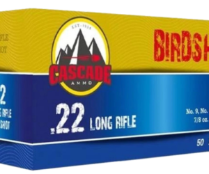 500rds of CASCADE AMMO 22 LONG RIFLE AMMUNITION
