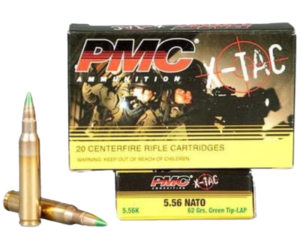 PMC 5.56X45MM NATO AMMUNITION X-TAC