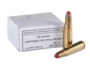 PRVI PARTIZAN 7.62X39MM BLANK AMMUNITION