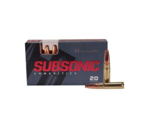 HORNADY SUBSONIC-.300-AAC-BLACKOUT 190 420rnds
