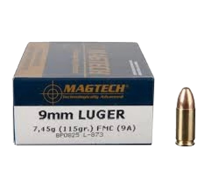 MAGTECH 9MM AMMUNITION