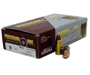 PRECISION ONE 9MM AMMUNITION