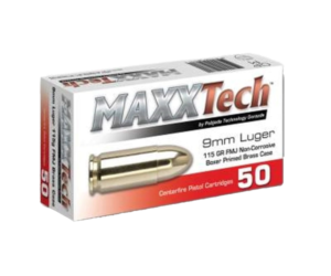 MAXXTECH 9MM AMMUNITION