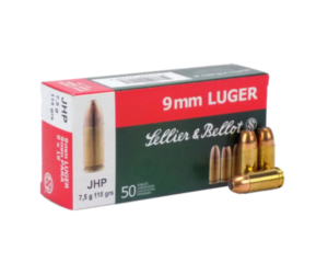 SELLIER & BELLOT 9MM LUGER AMMUNITION