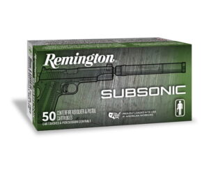 Remington Subsonic 9mm Luger 147 Grain