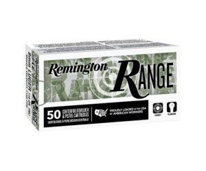 Remington Range 9mm Luger 115 Grain Full Metal Jacket
