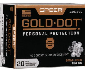 SPEER GOLD-DOT-9MM-LUGER 124