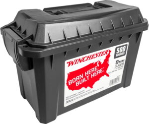 Winchester USA HANDGUN 9mm Luger 115 grain Full Metal Jacket