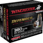 Buy Winchester DEFENDER 380 ACP Jacketed Hollow Point ammo Online