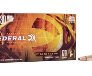 Federal Premium FUSION (FN) .30-30 Winchester 170 grain Fusion Soft Point Centerfire Rifle Ammunition