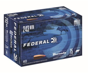 Federal Premium HORNADY V-MAX .243 Winchester 75 grain Hornady V-Max For Sale 500rnds