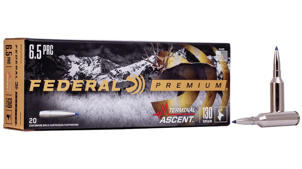 Buy Federal Premium Trophy Copper 6.5mm PRC 120 Grain Brass Online