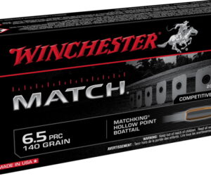 Winchester Match 6.5 PRC 140 Grain Boattail HP for sale