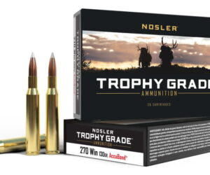 Nosler Trophy Grade .270 Winchester 130 Grain AccuBond