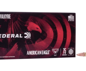 Federal Premium .224 Valkyrie 75 grain Total Metal Jacket (TMJ) 600 rounds