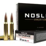 Nosler Match Grade .338 Lapua Magnum 300 Grain Custom Competition Brass Cased 120 rounds