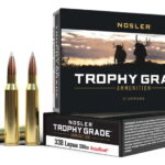 Nosler Trophy Grade .338 Lapua Magnum 300 Grain AccuBond Brass Cased 120 rounds