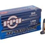 Prvi Partizan Ammunition 32 S&W Long 98 Grain Lead Round Nose 1000 rounds