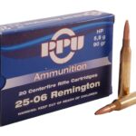 Prvi Partizan Ammunition 25-06 Remington 90 Grain Hollow Point 500 rounds