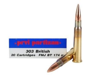 Prvi Partizan Ammunition 303 British 174 Grain Full Metal Jacket Boat Tail 500 rounds