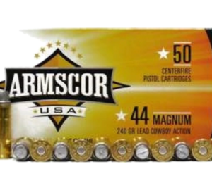 ARMSCOR 44 MAGNUM AMMUNITION