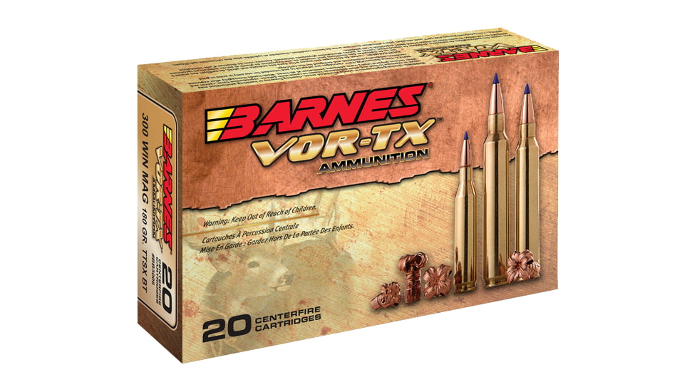 Barnes Vor-Tx 7mm Remington Magnum 150gr TSX BT 500 ROUNDS