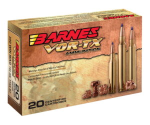 Barnes Vor-Tx .308 Winchester 168gr TTSX BT 500 rounds