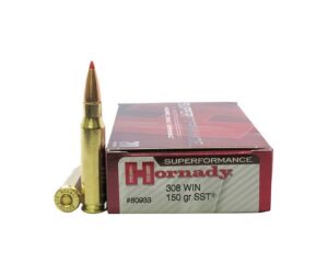 Hornady Superformance .308 Winchester 150 Grain Super Shock Tip 500 rounds