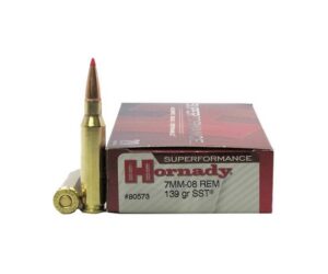 Hornady Superformance 7mm-08 Remington 139 Grain Super Shock Tip 500 rounds