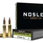 Nosler .22 Nosler E-Tip 55 grain Brass Cased 500 rounds