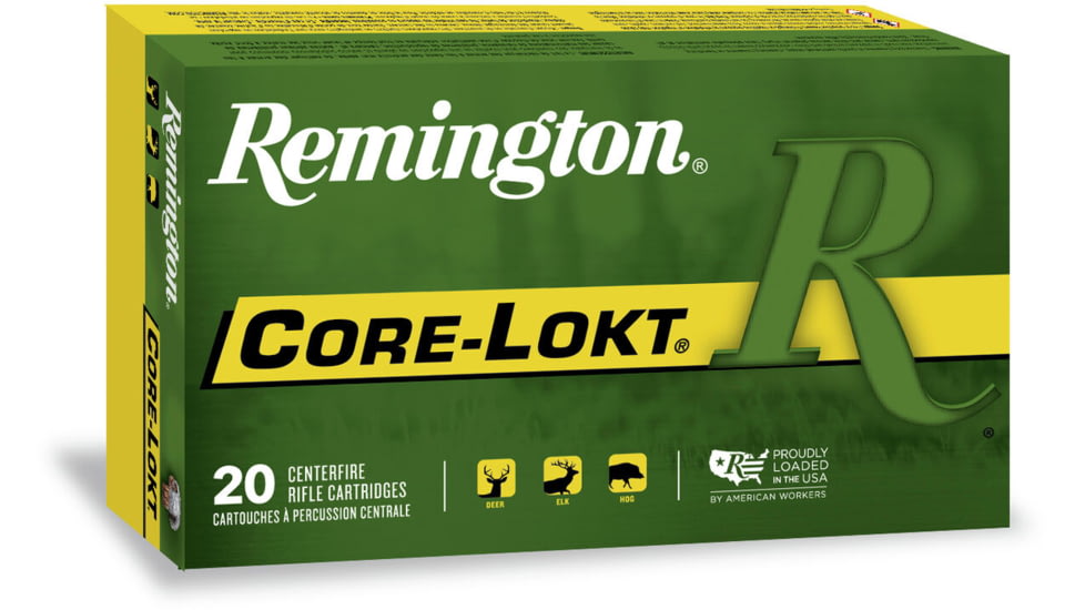 Remington Core-Lokt .300 Savage 150 Grain Core-Lokt Pointed Soft Point (PSP) Brass Cased 500 rounds
