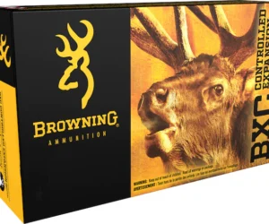 Browning BXC Controlled Expansion Ammunition 28 Nosler 155 Grain Terminal Tip