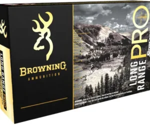 Browning Long Range Pro Match Ammunition 28 Nosler 160 Grain Sierra Tipped MatchKing Boat