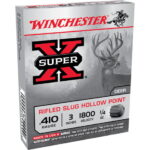 Winchester SUPER-X SHOTSHELL 410 Bore 1/4 oz 3" Shotgun Slug Ammunition 500 rounds