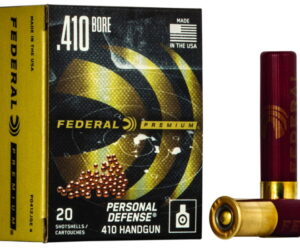 Federal Premium Personal Defense .410 bore 7/16 oz Lead Buckshot Pistol Ammunition 500 rounds