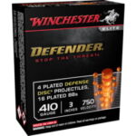 Winchester DEFENDER SHOTSHELL 410 Bore 1/3 oz 3" Shotgun Ammunition 500 rounds