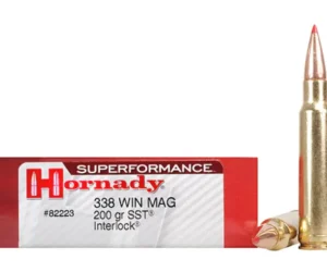 Hornady Superformance SST Ammunition 338 Winchester Magnum 200 Grain