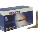 Lapua Scenar Ammunition 6.5x55mm Swedish Mauser 123 Grain Point Boat Tail Hollow High Velocity