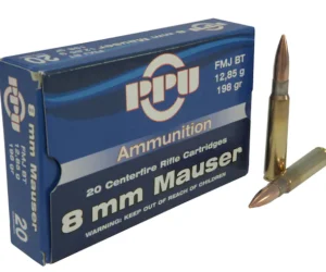 Prvi Partizan Ammunition 8x57mm JS Mauser (8mm Mauser) 198 Grain Full Metal Jacket