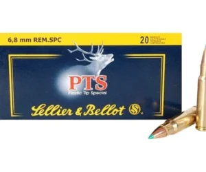 Sellier & Bellot Ammunition 6.8mm Remington SPC 110 Grain Polymer Tip Spitzer