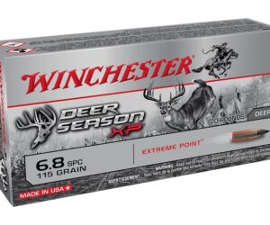 Winchester Deer Season XP Ammunition 6.8mm Remington SPC 120 Grain Extreme Point Polymer Tip