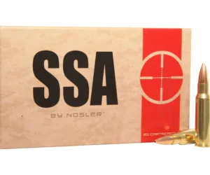 Silver State Armory Ammunition 6.8mm Remington SPC 115 Grain Nosler Custom Competition Hollow Point Boat Tail