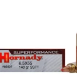 Hornady Superformance SST Ammunition 6.5x55mm Swedish Mauser 140 Grain SST