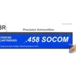 SBR Ammunition 458 SOCOM 350 Grain Soft Point